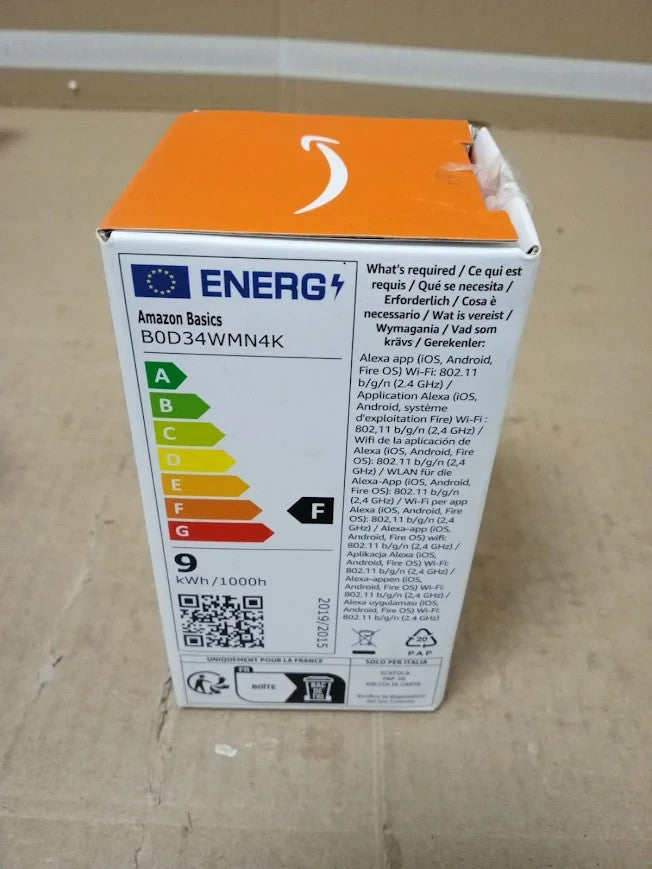 Amazon Basics Smart Dimmable LED Light Bulb E27 Base Soft White