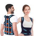 8 Magnet Posture Corrector Back Support Brace Adjustable Men Women Size M New