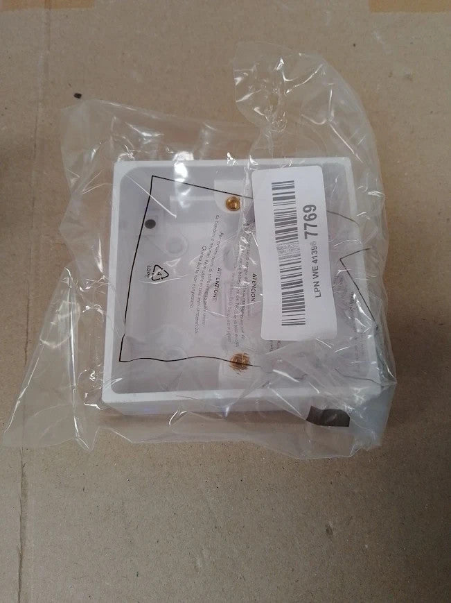 Pro Elec 1 Gang White Surface Mount Pattress Box 32mm Depth BS5733 PELB1495 New