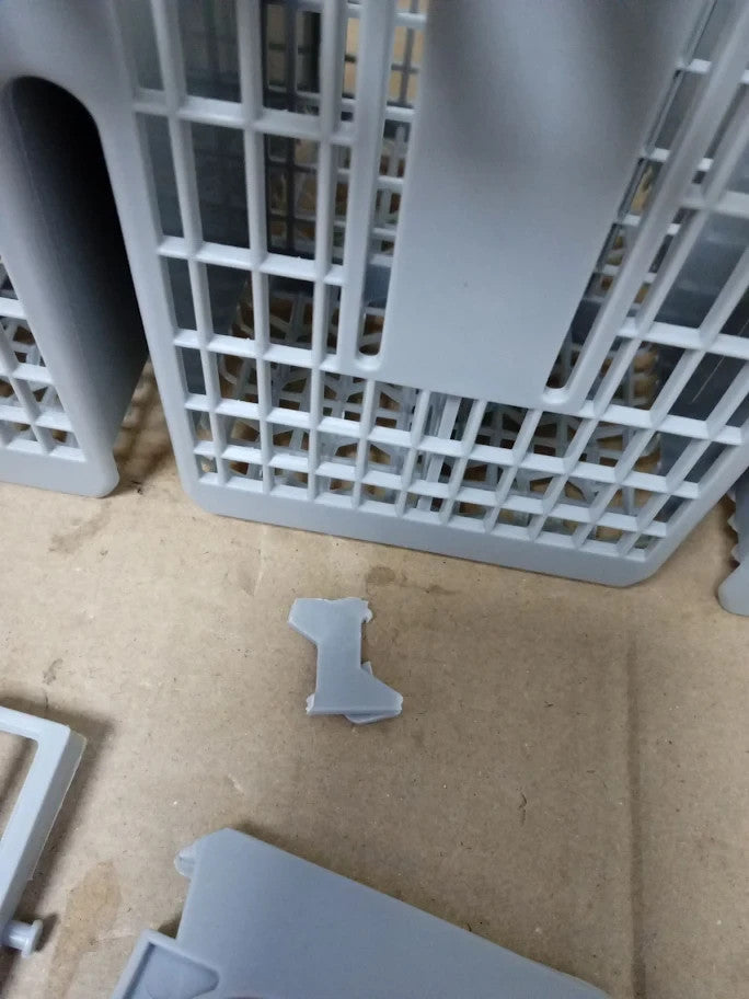 Paxanpax Pld1591 Compatible Grey Cutlery Basket Indesit Hotpoint Fdf Fdl Lbf