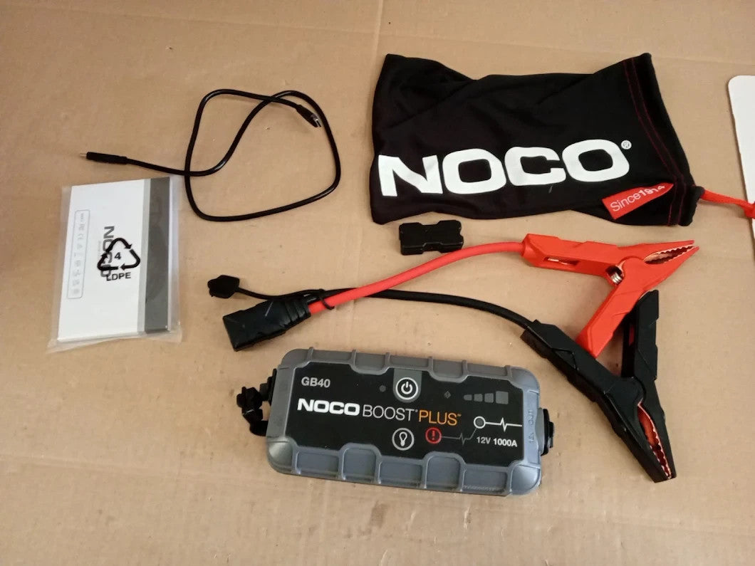NOCO Boost GB40 1000A Jump Starter 12V Car Battery Portable Power Bank New