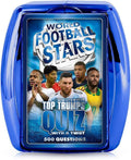 Top Trumps World Football Stars Quiz Game 500 Questions Cardboard New