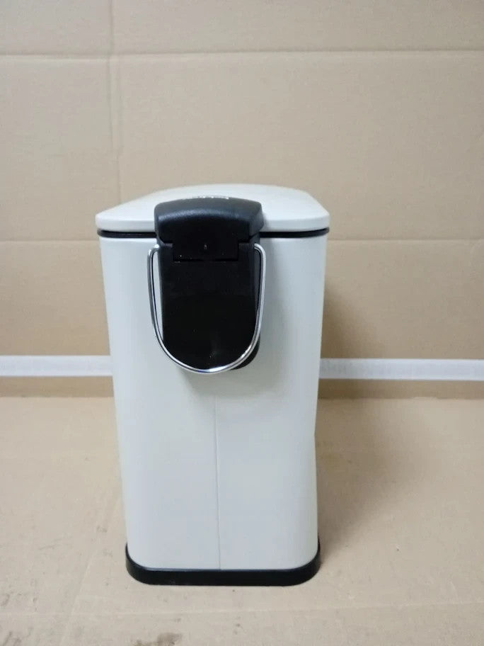 Beldray Bathroom Pedal Bin 5Litre Small Toilet Bin Soft Closing Lid Grey