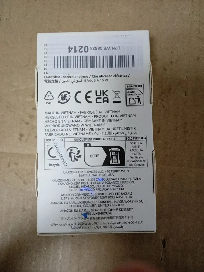Amazon Basics USB C To USB A 2.0 Fast Charger Cable 480Mbps Speed New