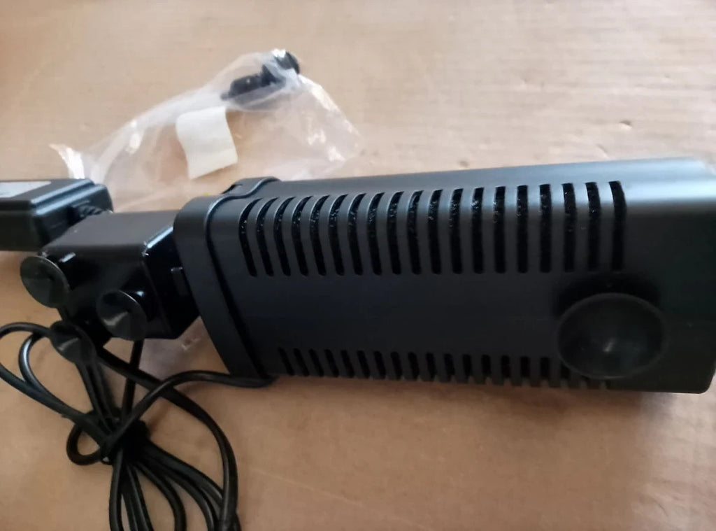Tararium 600L/H 4 in 1 Aquarium Filter UV Pump Clarifier Silent 40 150L Tank