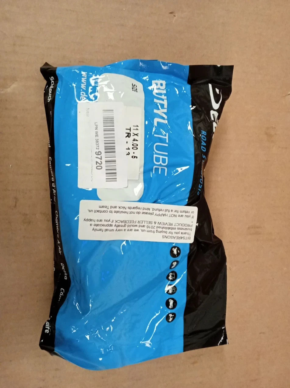 Bits4reasons 5in Diameter Multipurpose Butyl Inner Tube TB 11x4.00 5 Rubber TR13