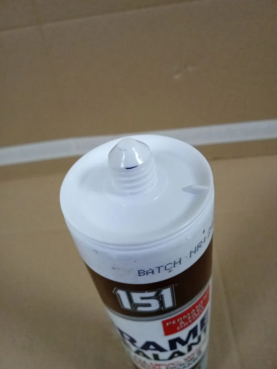 151 Frame Sealant All UPVC Wood & Metal Door Window Frames Permanent Brown 280ml