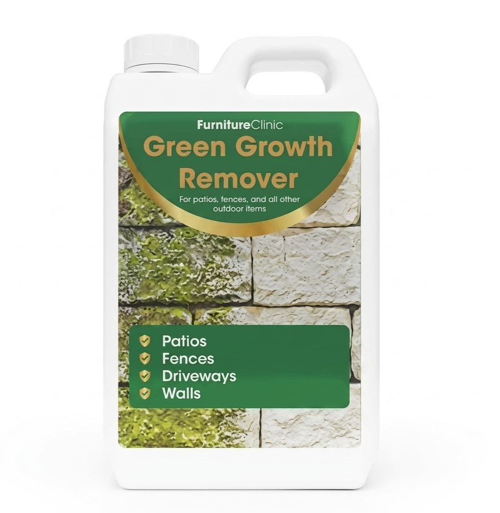 Furniture Clinic Patio Cleaner Concentrate Green Stain Removal Wood Decking New