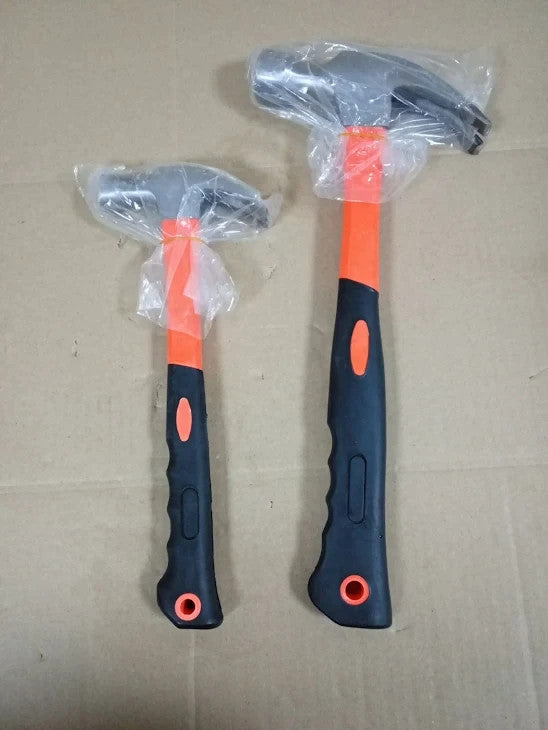 ASelected 2pc Sheep Horn Hammer 0.25Kg 0.75Kg Sturdy Forged Steel