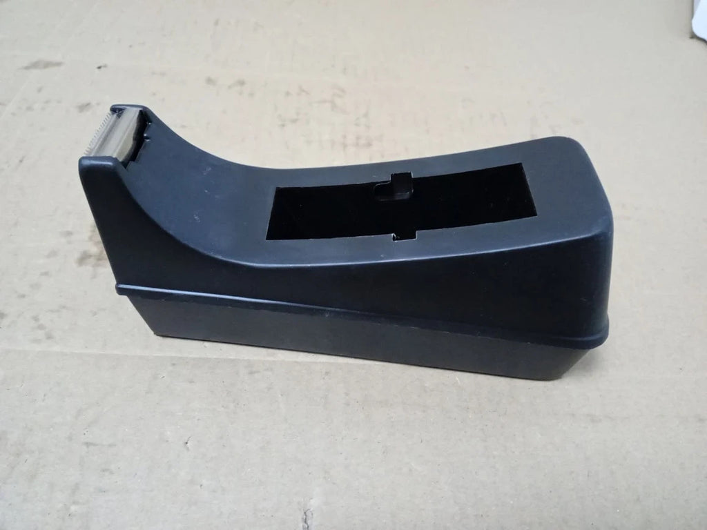 Q Connect Plastic Tape Dispenser 19mmx33m Non Slip Base Black
