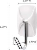 Command Small Wire Hook White Value Pack of 8 Hooks Damage Free New
