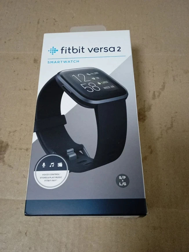 Fitbit Versa 2 Health Fitness Smartwatch Voice Control Sleep Score Music