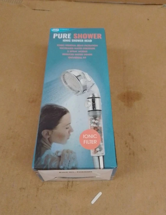 JML 3 Function Pure Shower Head Chrome Bathroom Spray Head Quality Design New