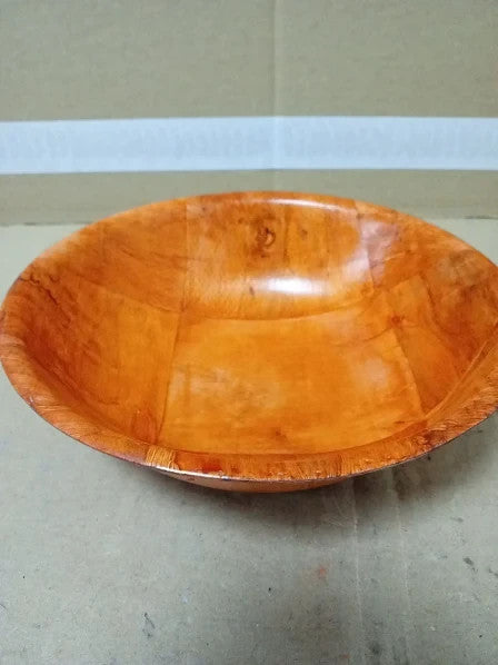 Apollo The Housewares Brand Wooden Woven 15cm Fruit Bowl Small Round Serving New