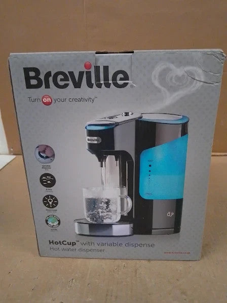Breville Hotcup Hot Water Dispenser 2.0L 3kw Fast Boil Variable Gloss Black