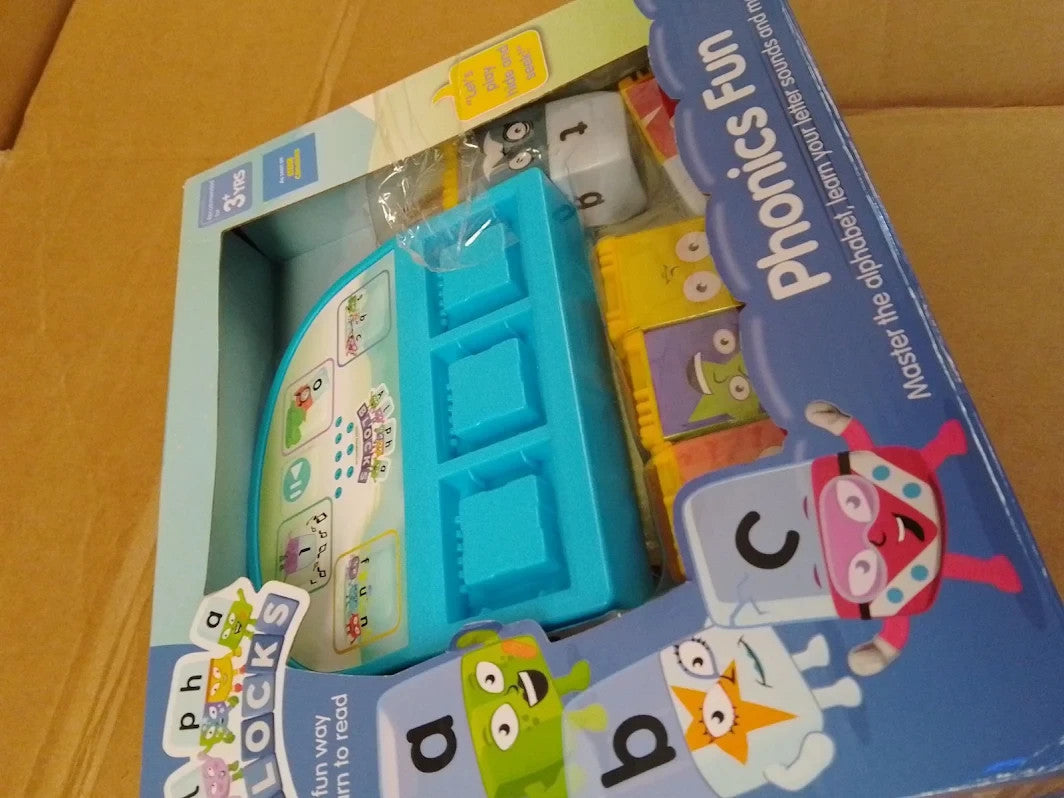 Alphablocks AN20 Phonics Toy Letter Recognition Sounds Spelling Game Kids New