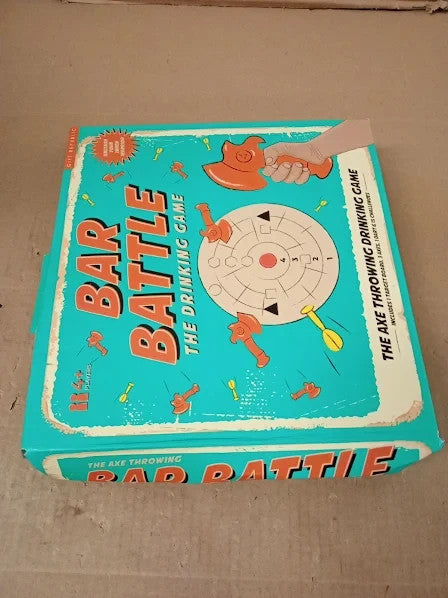 Gift Republic Bar Battles The Ultimate Axe Throwing Drinking Game Fun 4+