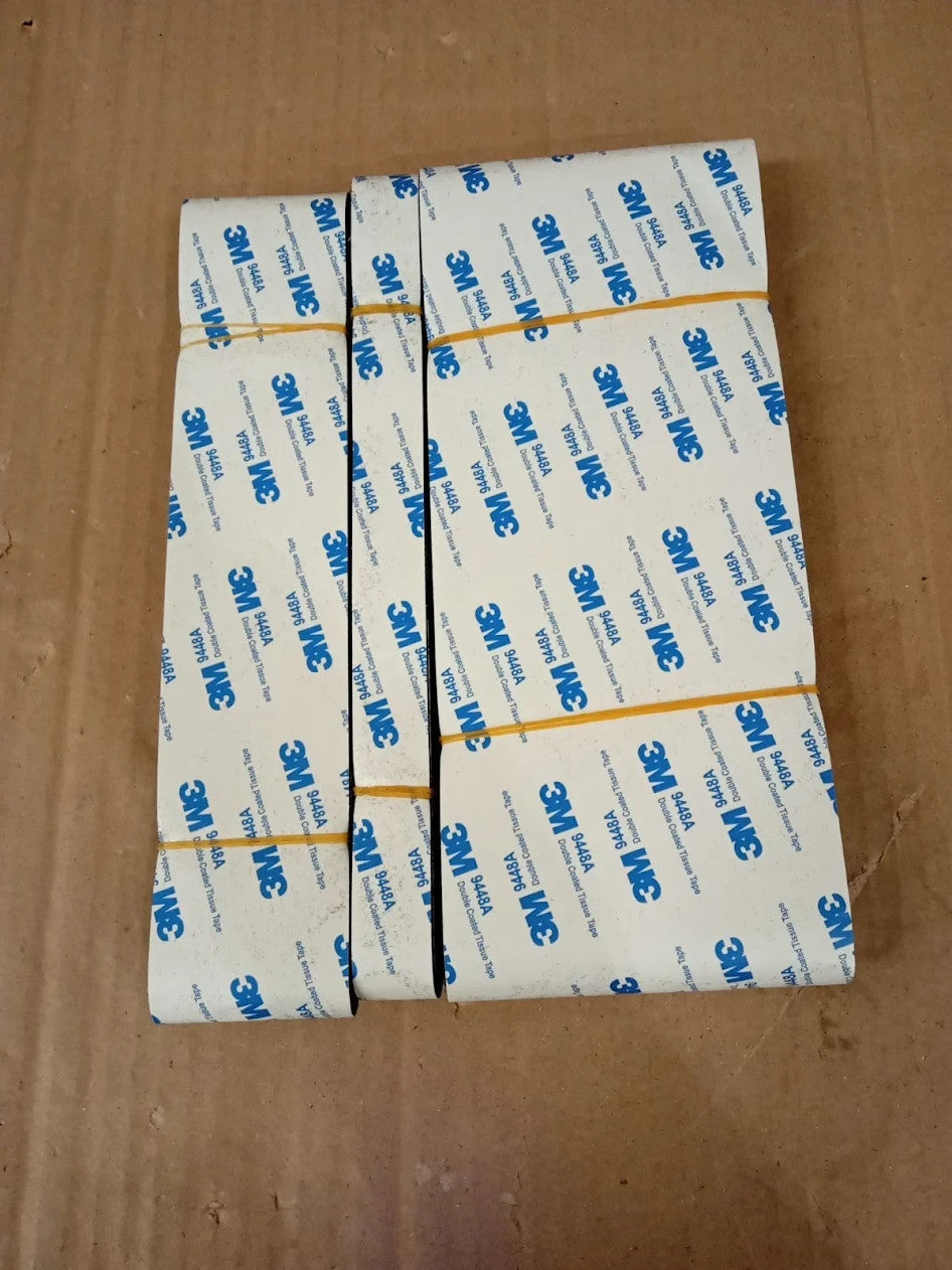 Vicloon Furniture Pad 3 Rolls 120x10x0.5cm + 120x5x0.5cm +1 20x2x0.5cm Black New