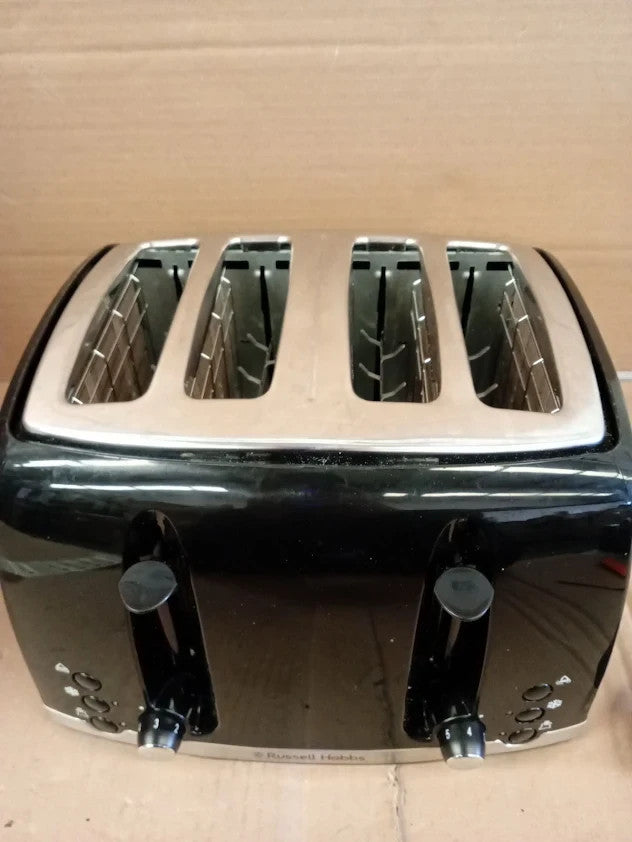 Russell Hobbs Honeycomb 4 Slice Toaster Independent Extra Wide Slots 1500w