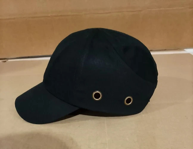 Portwest PW59 Lightweight Safety Work Bump Cap Long Peak Ventilated Black New