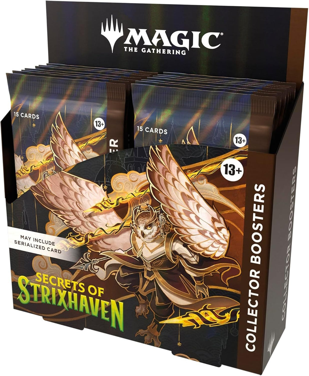Magic The Gathering Secrets Of Strixhaven Collector Booster Box Fantasy 13+ Used