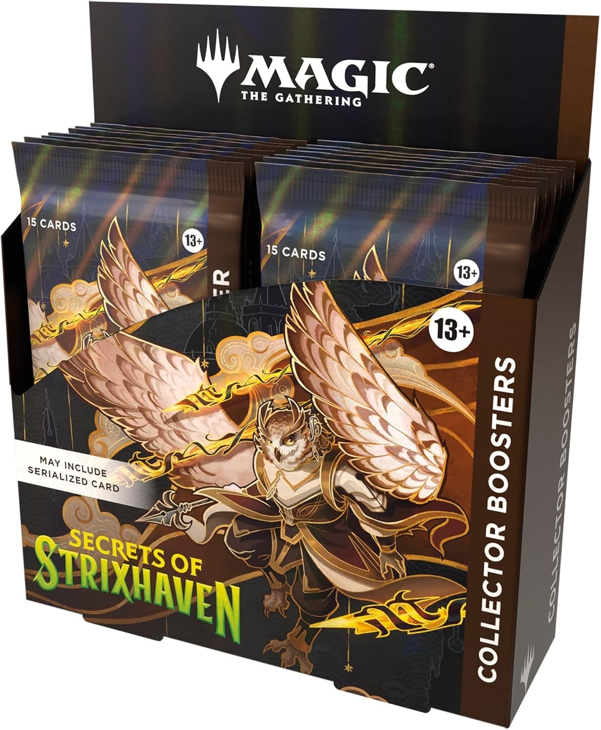 Magic The Gathering Secrets Of Strixhaven Collector Booster Box Fantasy 13+ Used
