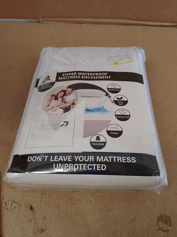 Heaven High Premium Waterproof Mattress Encasement Bed Bug Dust Mite King New