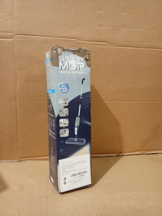Floor Cleaning Spray Mop 360 Rotation Multi Surface Floor Cleaner Wet Dry New