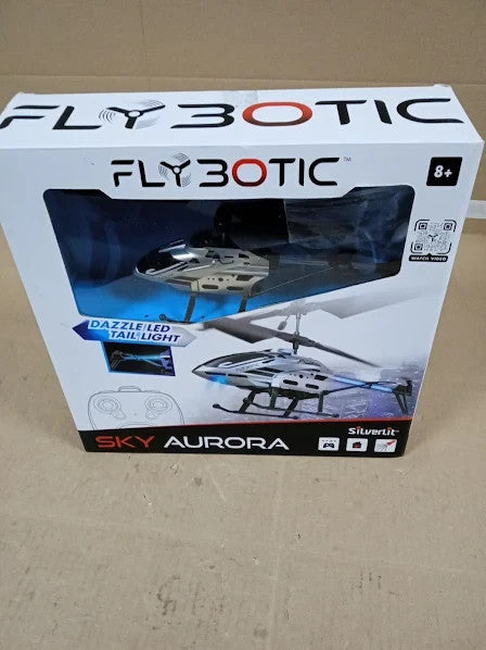 SilverLit Sky Aurora Drone Children 3 Channel Remote Control Infrared 8+ New
