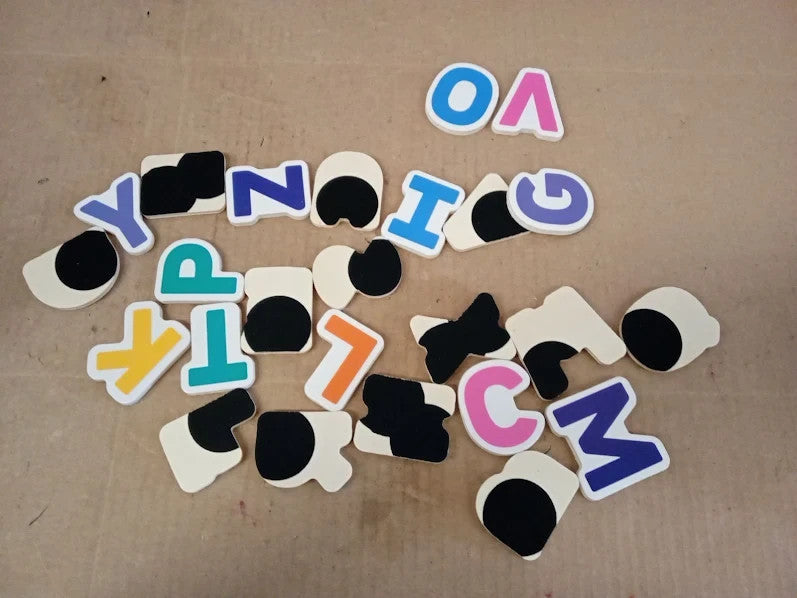 Melissa & Doug Ms Rachel Wooden Phonics Alphabet Sound Puzzle Learning Toys 2+