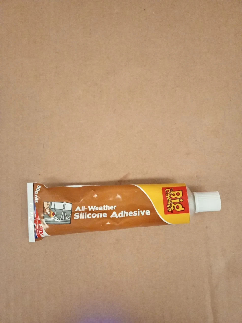 The Big Cheese All Weather Silicone Adhesive 80g Fixing Glue Bird Spikes Sealant