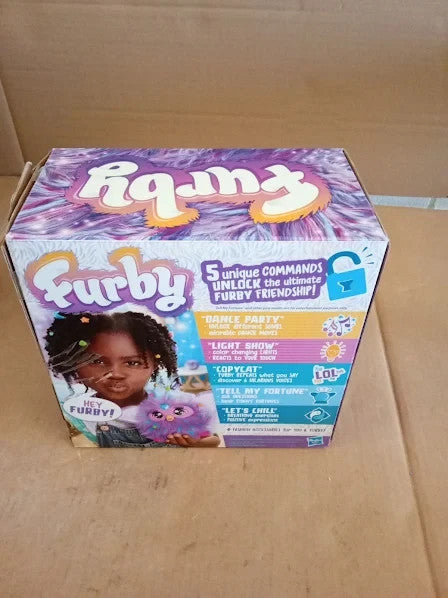 Furby Electronic Plush Toy Sounds Kids Talking Voice Activated 6+ New
