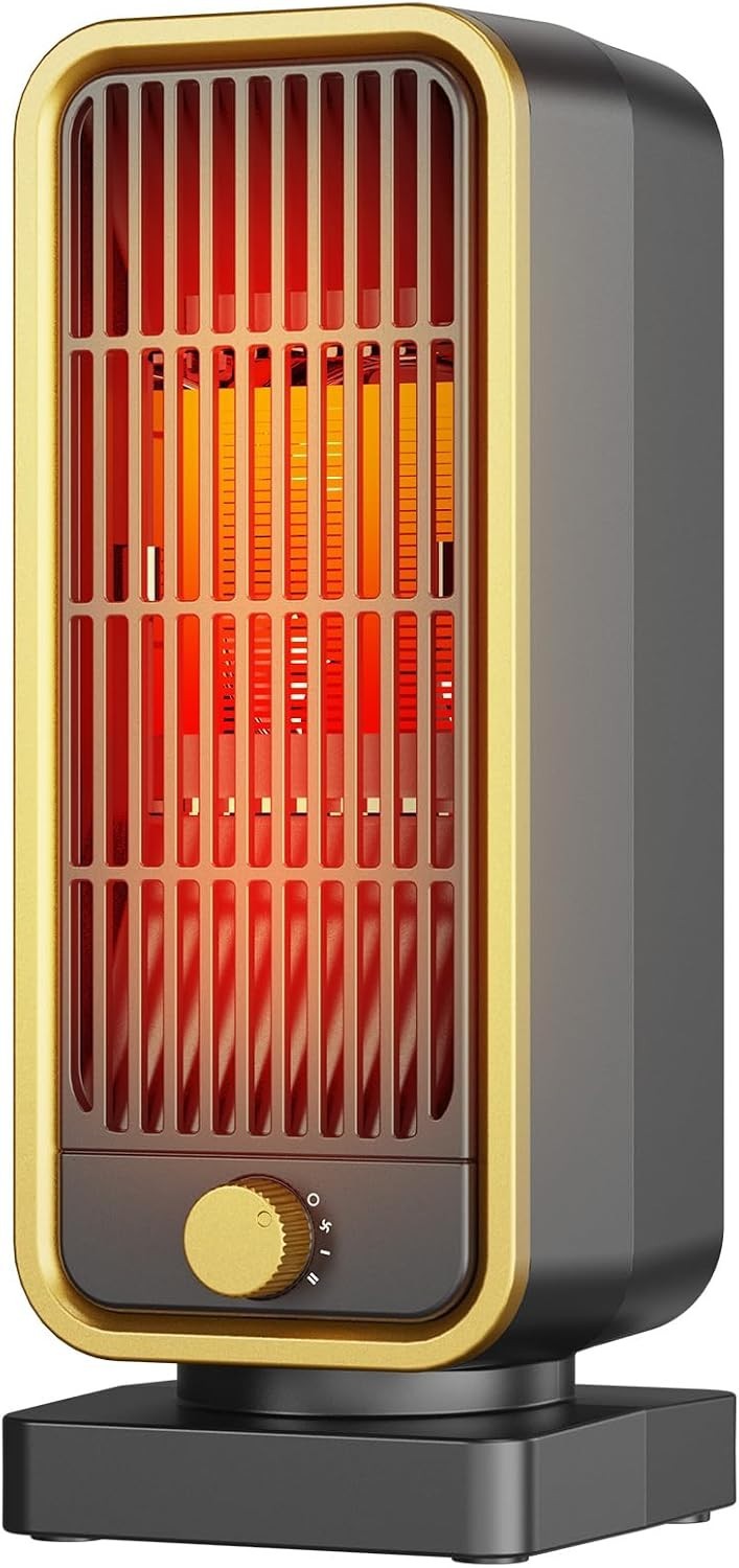 Ddhtsal Portable Mini Electric Heater 900w Energy Efficient Quiet Space New