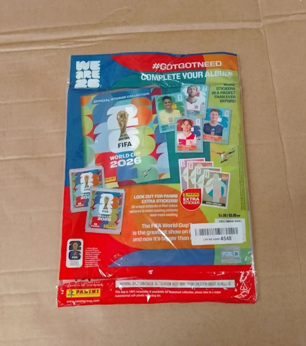 FIFA World Cup 2026 Sticker Collection Starter Pack Football Album Stickers New