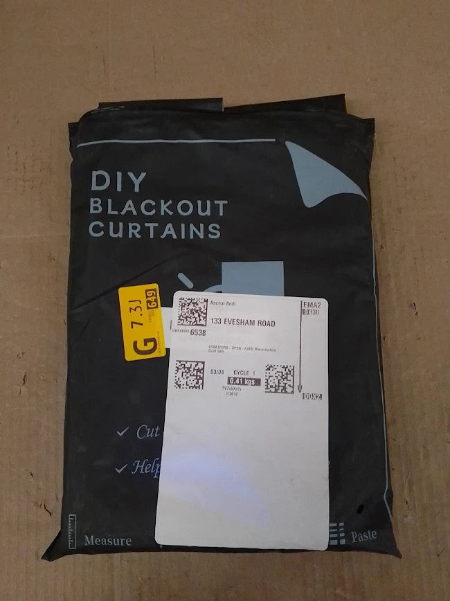 TIYCNIY Blackout Blind 200x145cm Portable No Drill Fits Any Size Blinds
