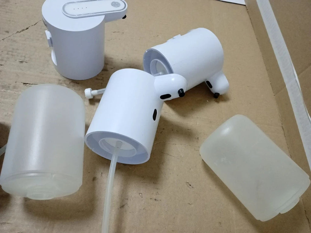 Automatic Soap Dispenser 400ML Rechargeable Non Touch Foam Soap Dispenser White