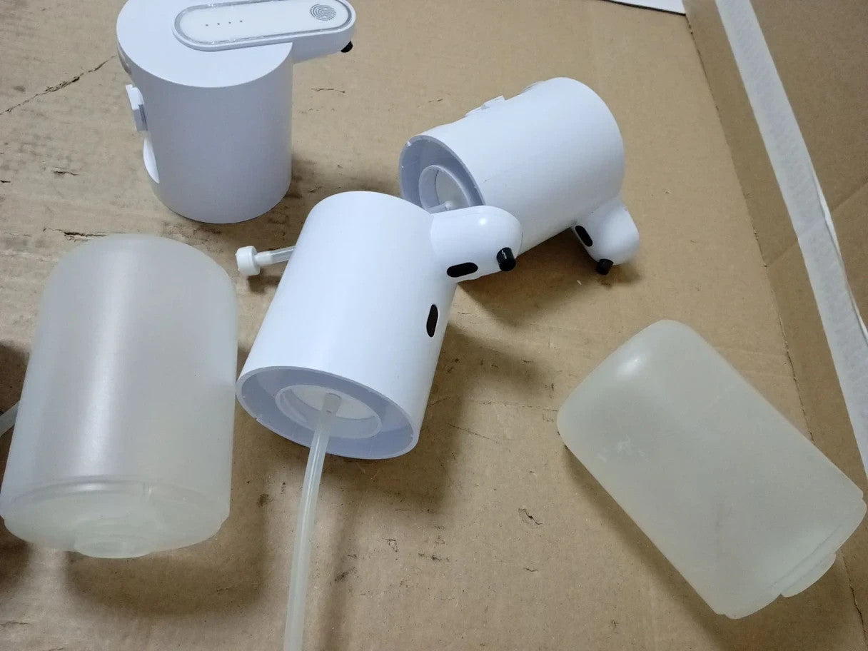 Automatic Soap Dispenser 400ML Rechargeable Non Touch Foam Soap Dispenser White