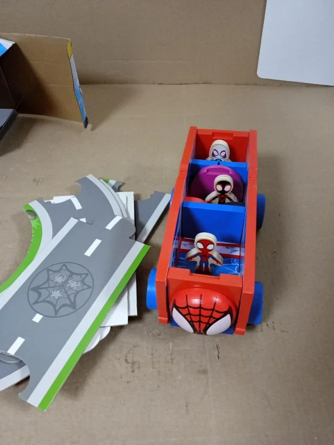 Marvel Spidey His Amazing Friends Transforming Vehicle Playset 2 In 1 3+ New