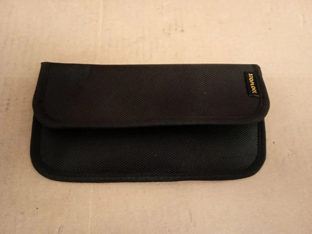 Stoplock RFID Contactless Protection Pouch Wallet SS5433 Black Anti Theft New