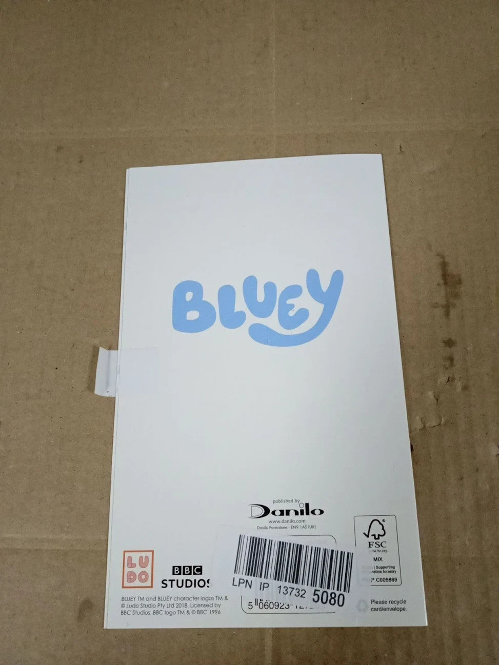 Danilo Promotions Bluey Generic Birthday Fun Card