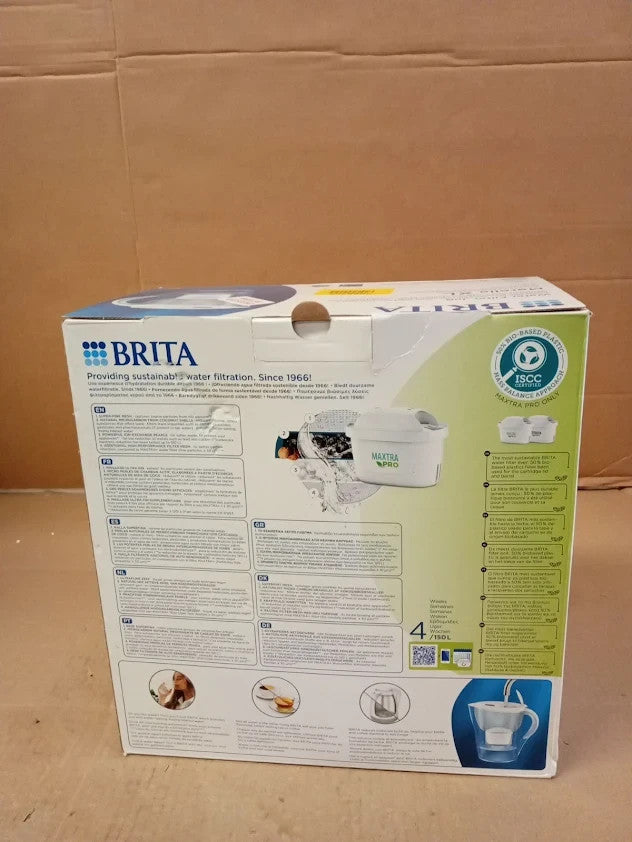 Brita Maxtra Pro Marella XL White Plastic Jug Filtered Water Capacity 2L