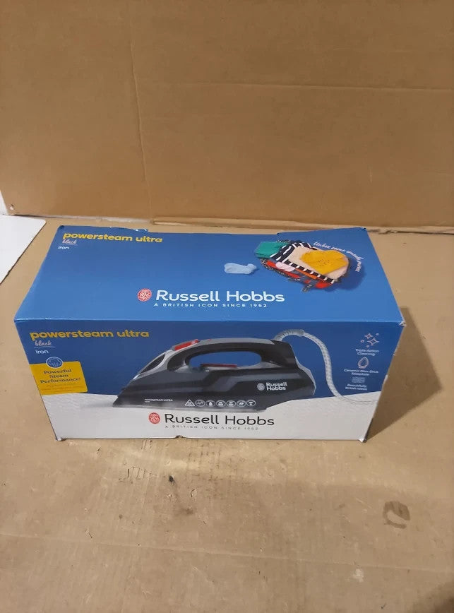 Russell Hobbs Steam Iron 3100W 210 g/min Extra Steam Boost Ceramic Soleplate