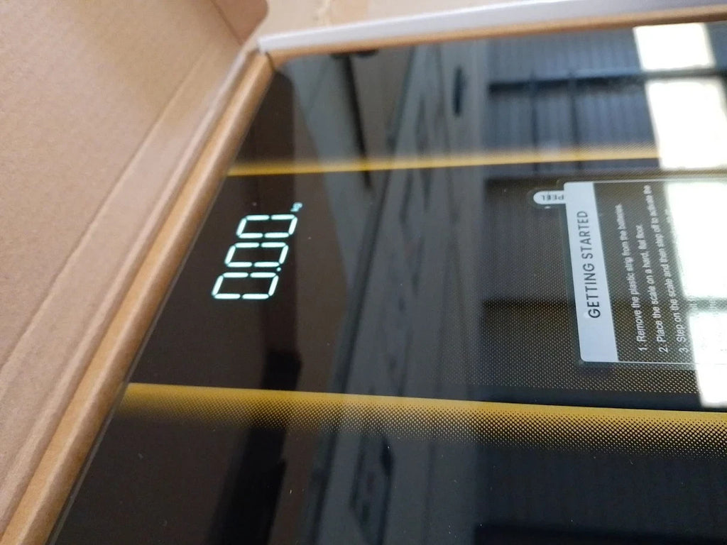 RunStar Scale Body Weight Digital Bathroom Scale High PrecisionClear 400lb New