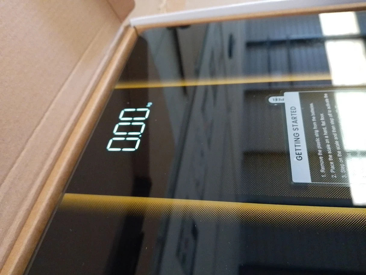 RunStar Scale Body Weight Digital Bathroom Scale High PrecisionClear 400lb New