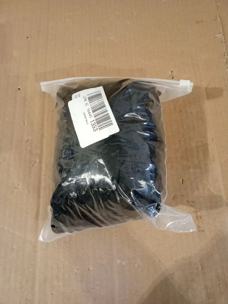 Wolkemer Fitted Oval Tablecloth Spandex Stretch Black 48x68in Elastic Edge