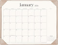 Simplified Desk Calendar 2024-2025 Desktop Mat Cabbrix Large Desk Pad New