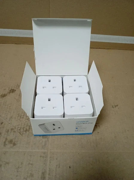 Upxbnor Smart Plug Wifi Outlet Compatible Alexa Google Home Wireless New