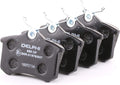 Delphi LP565 Brake Pad Alloy Steel 2.028 Lb Rear 12.4x9.2x9.2cm New