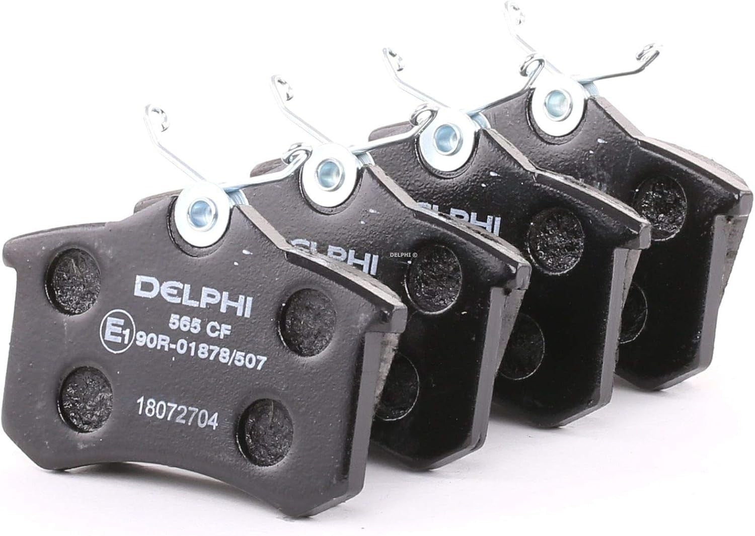 Delphi LP565 Brake Pad Alloy Steel 2.028 Lb Rear 12.4x9.2x9.2cm New