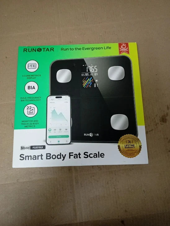 Runstar Scales Body Weight Fat Percentage Bathroom Scale High Accuracy New
